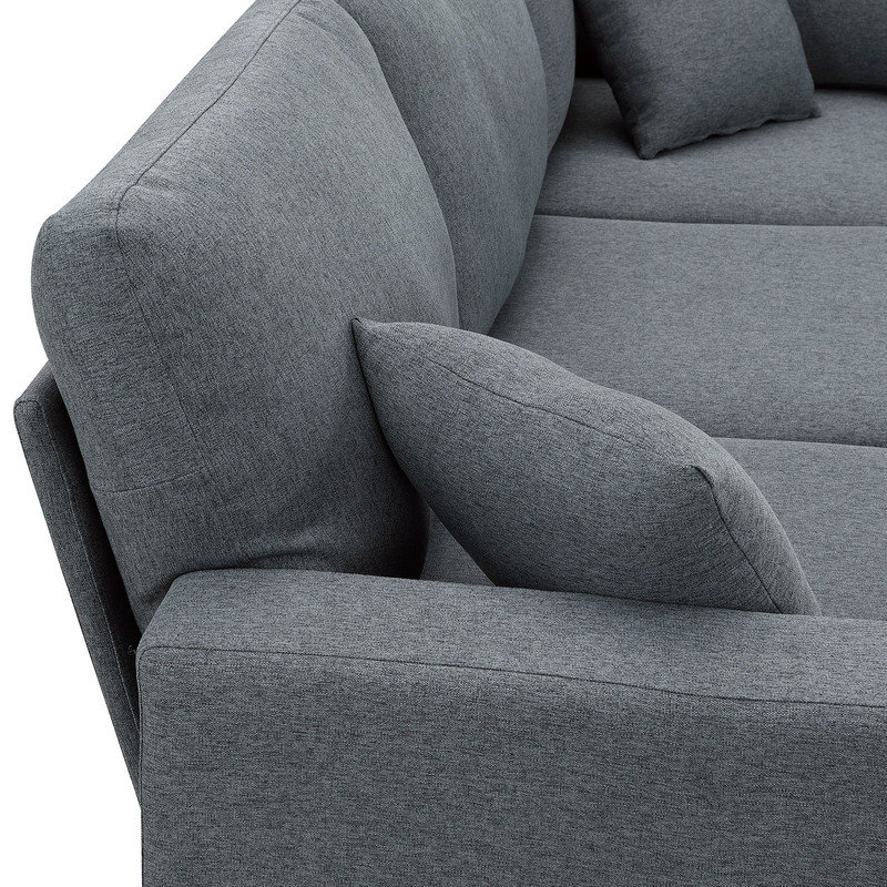 Latitude Run® Reversible Sectional Sofa, 5Seater Sofa, Modular